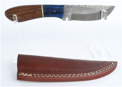 Handmade Damascus Steel Fixed Blade Hunting Knife