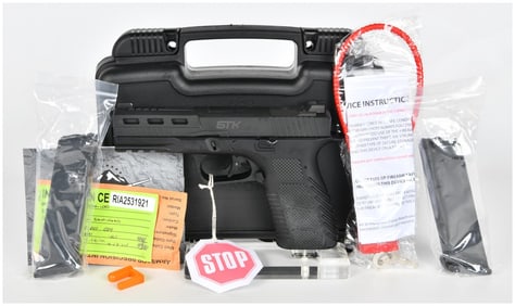 Rock Island Armory STK100 9MM Semi-Automatic Pistol, Brand New in Case, Dated 2023