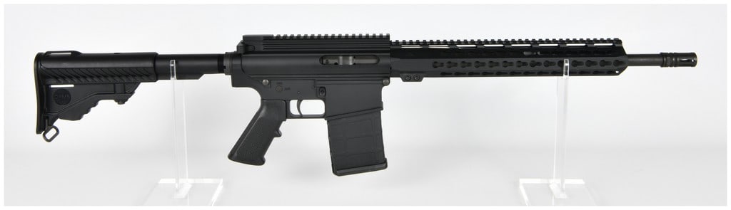 DPMS Panther Arms Model LR-308 Semi-Automatic Rifle, .308 Caliber, Modern Production: A modern sporting rifle manufactured by DPMS (Defense Procurement Manufacturing Services) Panther Arms, Model LR-308, chambered for CAL. 308 Winchester. The action type is semi-automatic, based on the