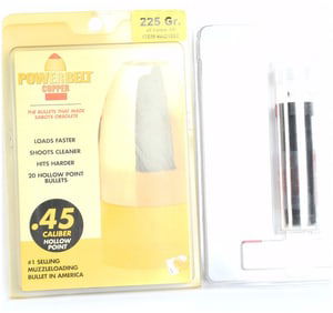 PowerBelt Copper .45 Caliber Muzzleloader Bullets and Hastings 12 Gauge Turkey Choke Tube, Modern