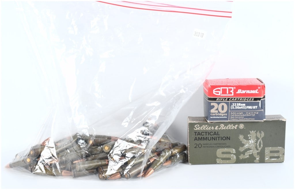 Barnaul Sellier & Bellot FEDARM Mixed Caliber Rifle Ammunition Lot Modern (1 of 3)