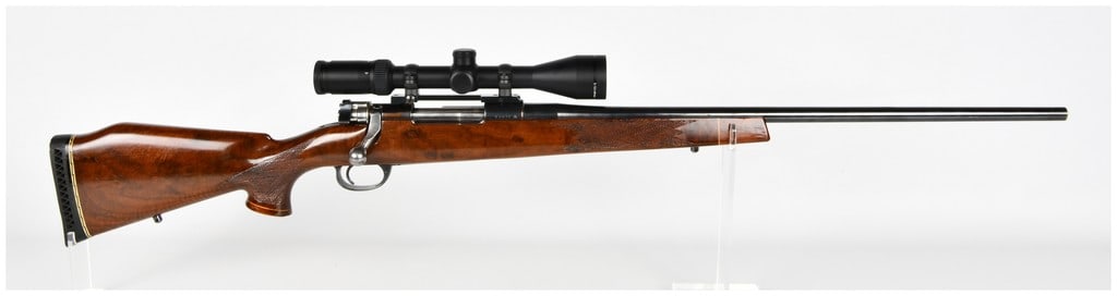 DWM Mauser Modelo Argentino 1909 Custom Sporter Bolt-Action Rifle with Scope, Mid-20th Century (1 of 20)