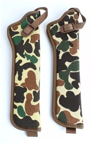 Uncle Mike's Sidekick Vintage Camouflage Bandolier/Hip Holster Sleeves, Size 11 (Lot of 2)