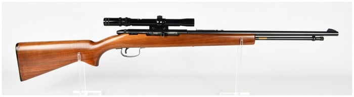 Herter's Inc. Model "Perfect" Style G-1 Pump-Action .22 LR Rifle with Kassnar Scope, Mid-20th
