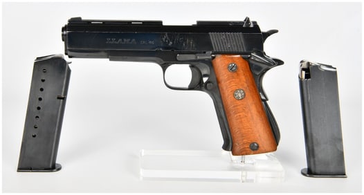Llama Gabilondo .45 Caliber Semi-Automatic Pistol with Two Magazines circa 1980s