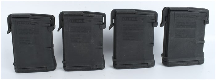 Four Magpul Industries PMAG M3 10-Round Magazines