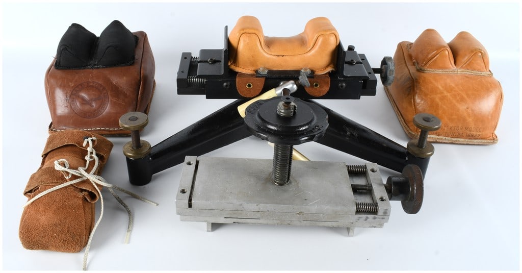 Hovey, Bald Eagle, and Protektor Benchrest Shooting Set, Competition Grade, Mid-to-Late 20th Century (1 of 6)