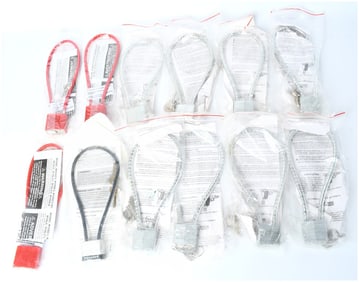 Master Lock Project Childsafe Bulk Lot of Twelve Sealed Gun Cable Locks, Modern Era