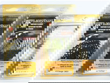 Three Hoppe's 9 Boresnake Gun Bore Cleaners