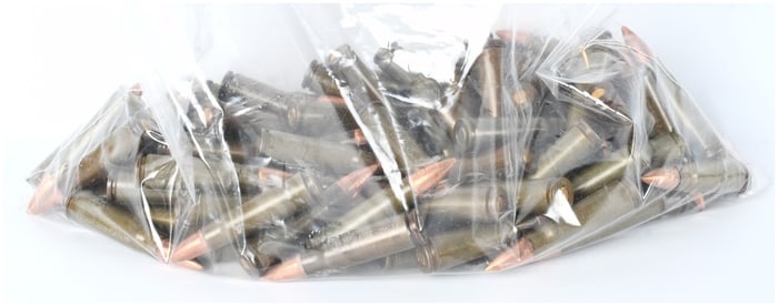 FEDARM 7.62x39mm Rifle Ammunition 100 Rounds Lacquered Steel Case 2018