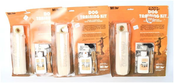Buck Stop TRAILMASTER Dog Training Kits Lot of Three Pheasant & Quail Scents NOS