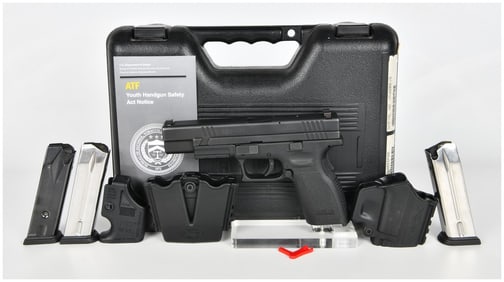 Springfield Armory XD-40 Tactical Semi-Automatic Pistol with Accessories