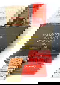 Lee Precision and Lyman Reloading Equipment Collection with 1970 US Military 7.62mm NATO Match