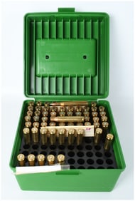 20 Rounds of .25-06 Reloaded Ammunition and Primed Empty Brass Casings
