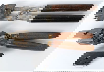 RCBS and Hoch Moulds Vintage Bullet Casting Tool Lot including .38 Caliber Wadcutter Mold