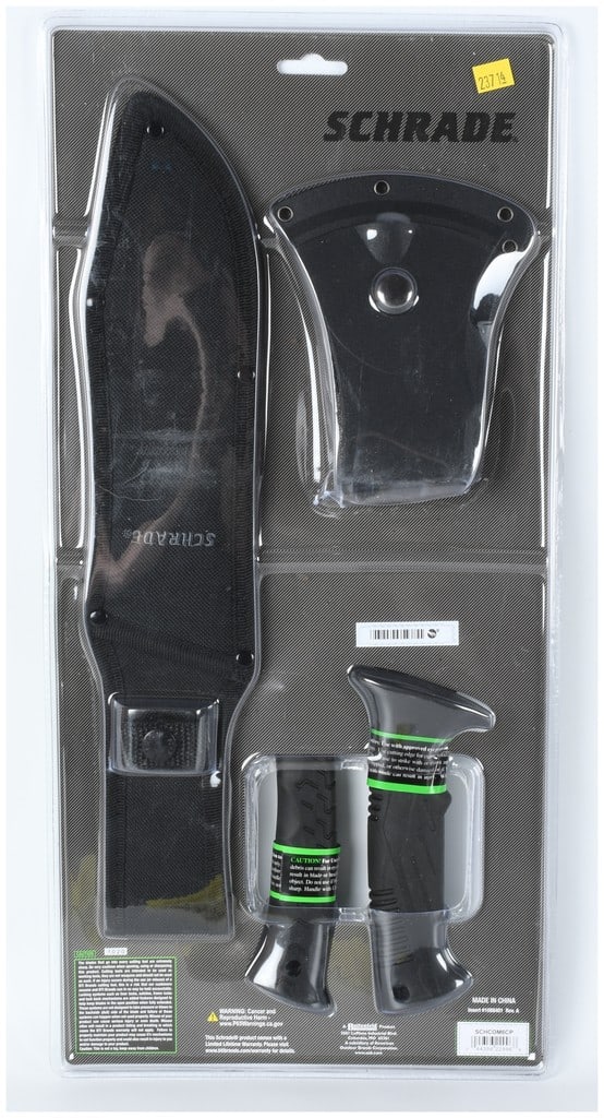 Schrade 2-Piece Machete and Hatchet Combo Set, Model SCHCOM6CP - 3