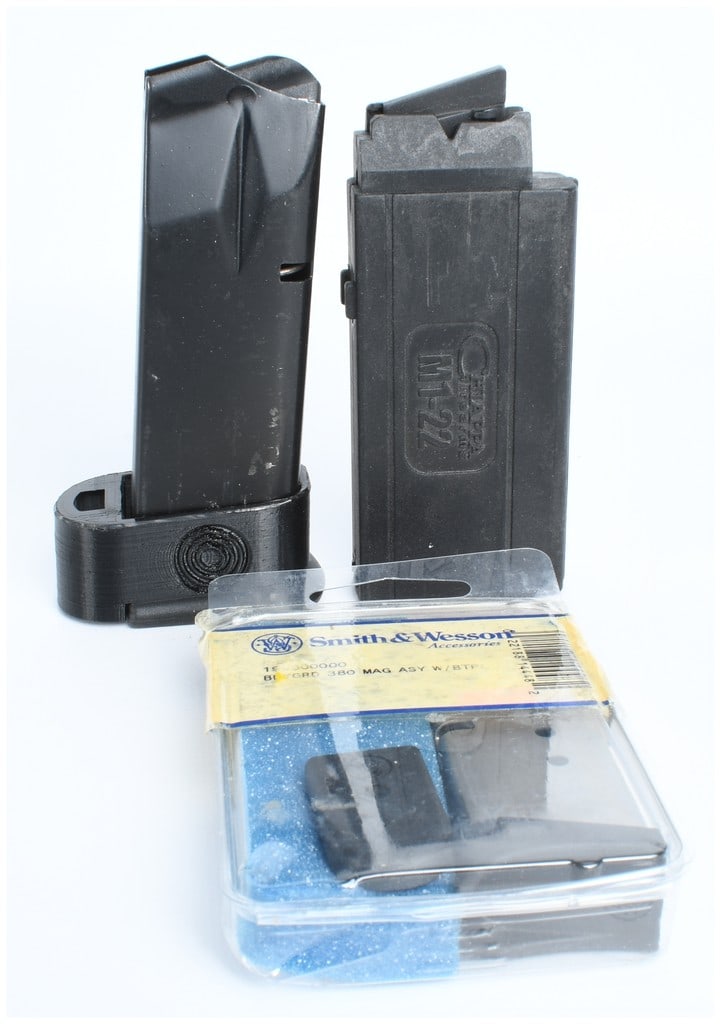 Three Firearms Magazines Including Ruger LCP MAX and Smith and Wesson Bodyguard (1 of 3)