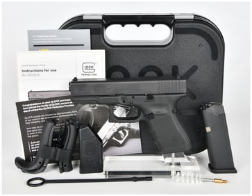 Glock Model 23 Gen 4 Semi-Automatic Pistol, .40 Caliber, Brand New in Case, c. 2012-2020