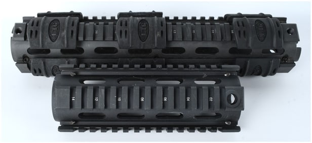 Generic Carbine Length Quad Rail Handguards with KAC Marked Rail Covers