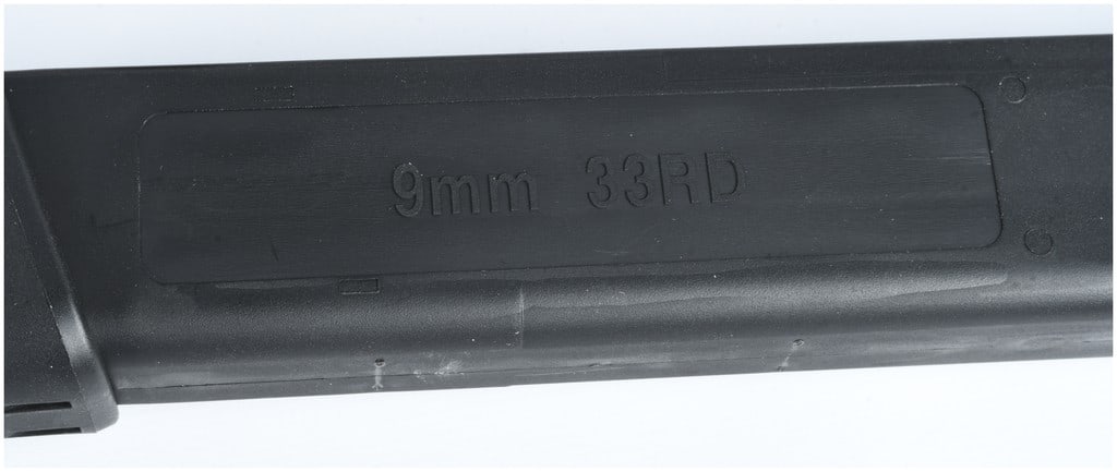 Five 33 Round 9mm Luger Magazines - 3