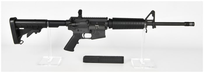 Bushmaster Carbon-15 Semi-Automatic Carbine, 9MM NATO, with Magazine