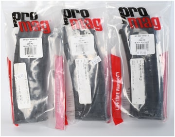 Three ProMag AK-223 WASR-3 Magazines