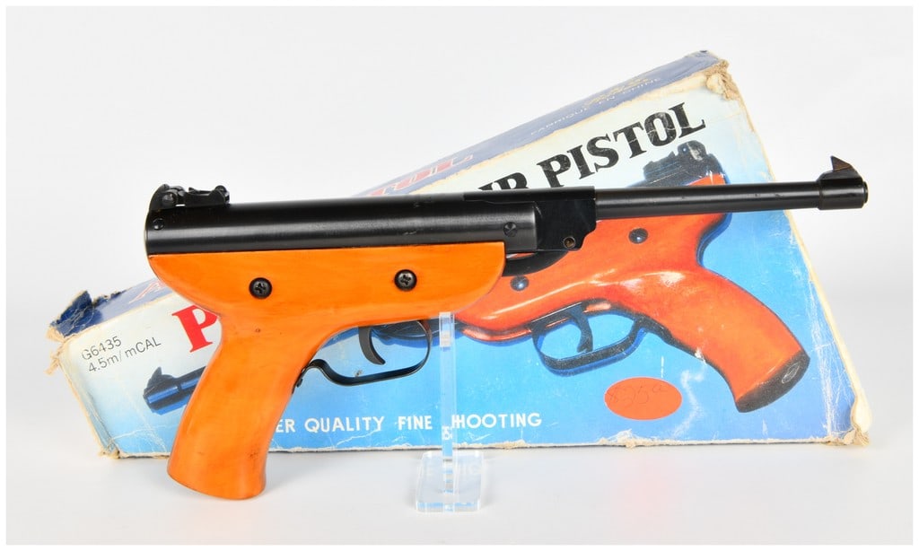 Pioneer Model G6435 .177 Caliber Break-Barrel Air Pistol with Original Box (1 of 15)
