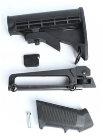 Smith and Wesson Style AR-15 Accessory Group, Adjustable Stock and Carry Handle, c. 2010-2020
