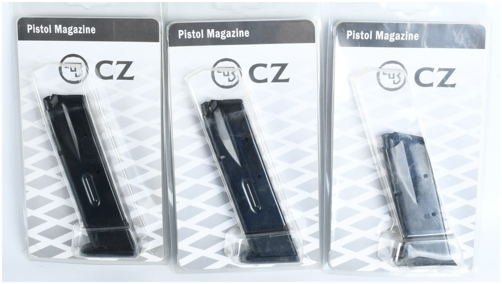 Three CZ 75/85 and CZ 2075 RAMI 9mm 10-Round Magazines (1 of 6)