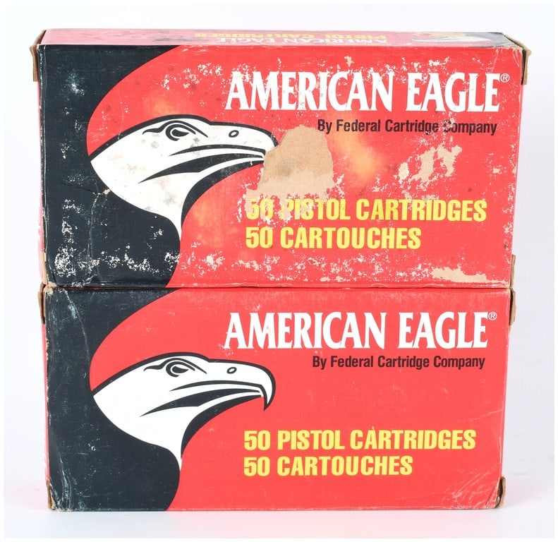 Federal American Eagle 40 S&W 165 Grain FMJ Pistol Ammunition Lot of 100 Rounds (1 of 3)