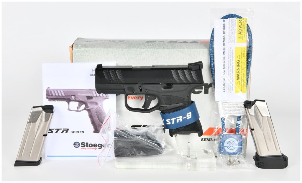 Stoeger STR-9MC Semi-Automatic Pistol, 9x19mm Parabellum, Original Box and Two Magazines, c. 2023 (1 of 17)