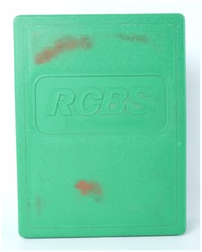 RCBS 7MM MAG Full Length 2-Die Set in Original Green Plastic Case Late 20th Century