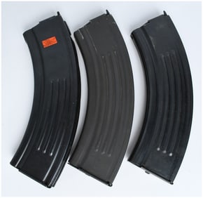 Three U.S.A. Magazines Ruger Mini-30 30-Round Steel Magazines
