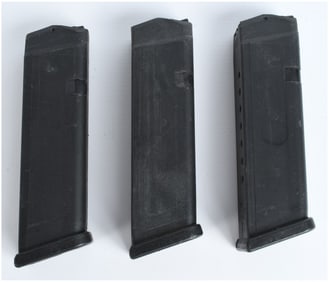 Three Glock Model 20 10mm 15-Round Magazines