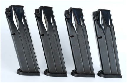 Beretta P.B. Factory 9mm 17-Round Pistol Magazines (Lot of 4) Modern Era