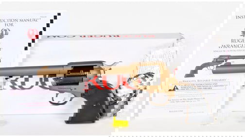 Ruger Wrangler Single-Action Revolver, Burnt Bronze Cerakote, .22 LR, c. 2022