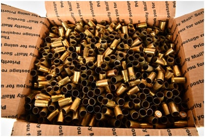 25 Lbs Of .45 ACP Empty Brass Casings