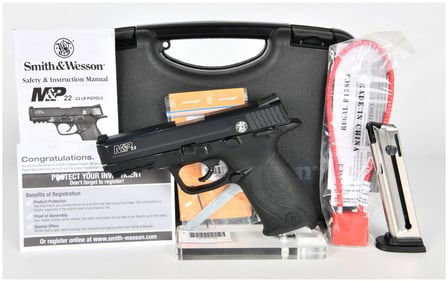Smith and Wesson M&P22 Semi-Automatic Pistol, .22 LR, Walther Manufacture, 2012