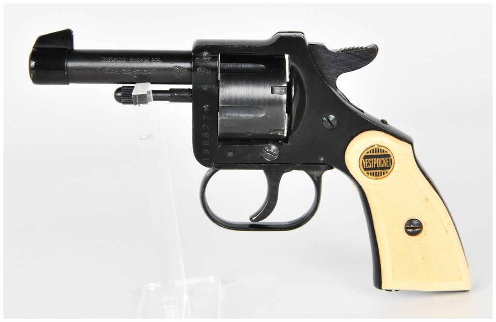 Rosco Arms Co. Vestpocket Revolver, .22 Short Caliber, Made in Germany, circa 1960s (1 of 14)