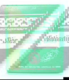 RCBS Precisioneered .270 Rifle Reloading Die Set in Original Green Case, Vintage