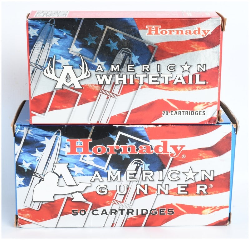 A Lot of 70 Rounds of Hornady American Whitetail and American Gunner Ammunition 6.5 Creedmoor (1 of 3)
