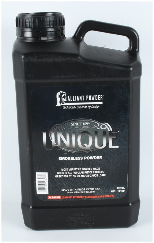 Alliant Powder Unique Smokeless Powder 4 Lbs (1 of 2)