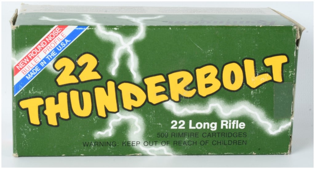 A Lot of 496 Rounds of Remington 22 Thunderbolt .22 Long Rifle Ammunition (1 of 3)