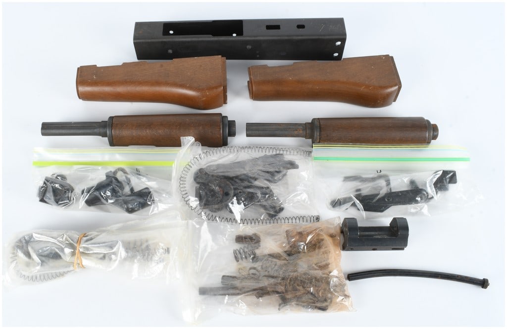 A Collection of 12 AK-47 Pattern Rifle Parts and Stripped Receiver for Parts/Repair (1 of 7)