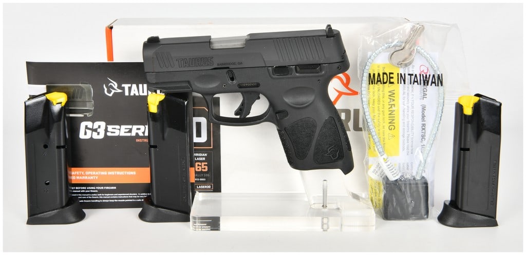 Taurus G3c Semi-Automatic Pistol 9mm with 3.26 Inch Barrel (1 of 18)