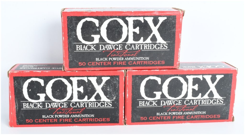 A Lot of 98 GOEX Black Dawge .45 Caliber 235 Grain Cast Lead Projectiles (1 of 4)