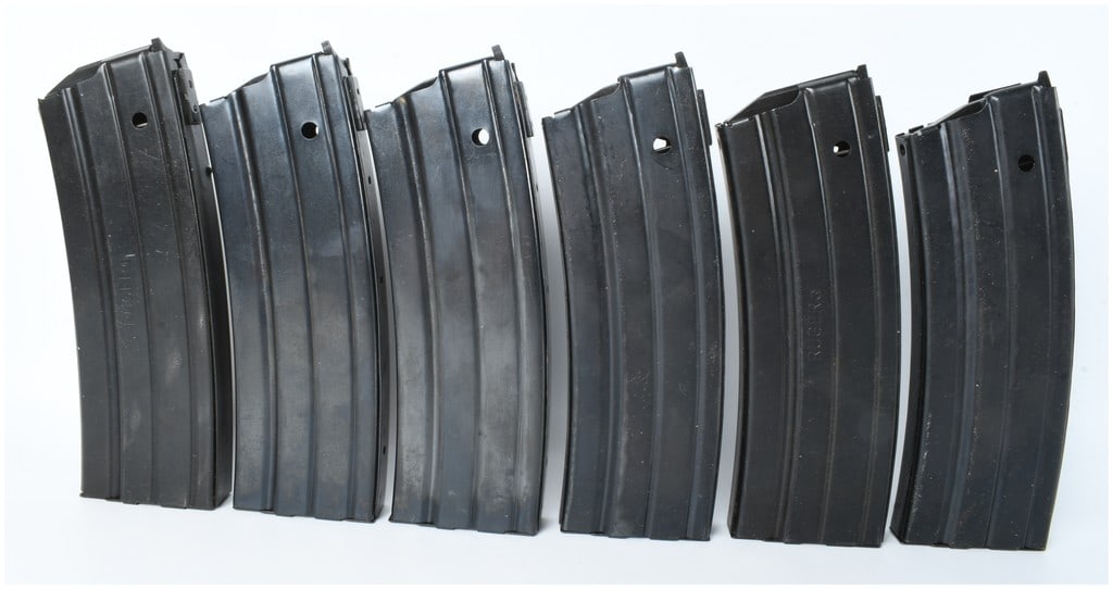 A Lot of 6 Ruger Mini-14 30-Round Magazines .223 Remington (1 of 3)