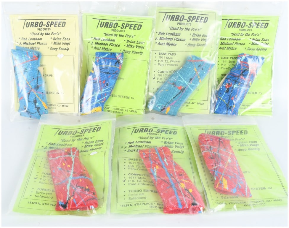 A Collection of 7 Turbo-Speed Products Competition Pistol Grip Panels (1 of 4)