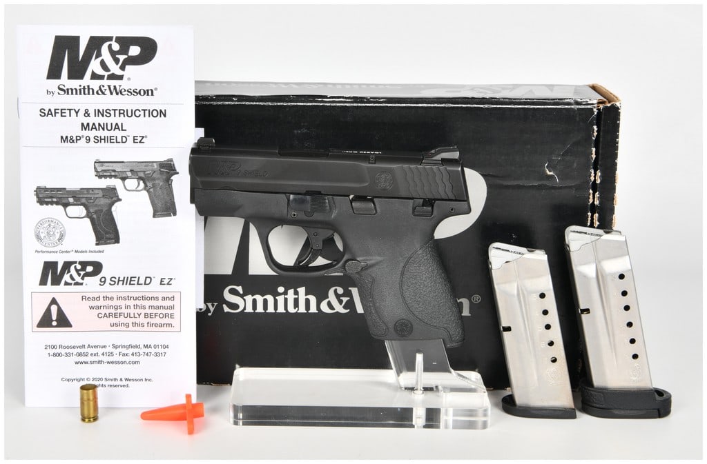 Smith & Wesson M&P 9 Shield Striker-Fired Semi-Automatic Pistol 9mm with 3 Inch Barrel (1 of 16)