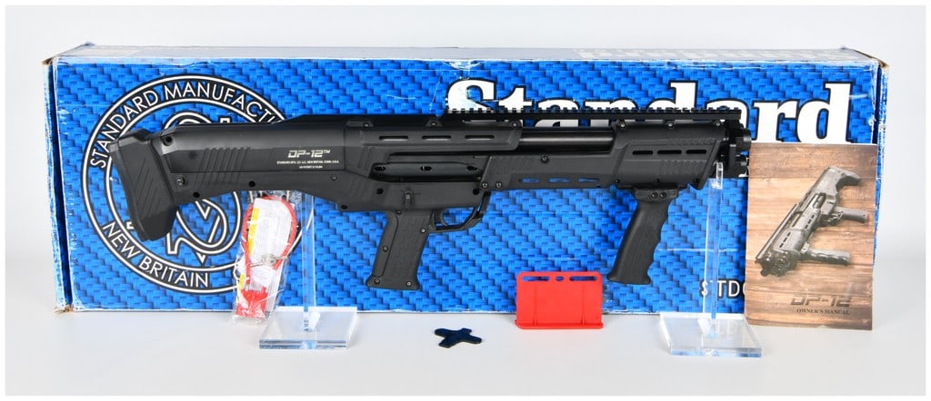 Standard Manufacturing Co. DP-12 Double Barrel Pump Action Bullpup Shotgun 12 Gauge with 18.88 Inch (1 of 20)